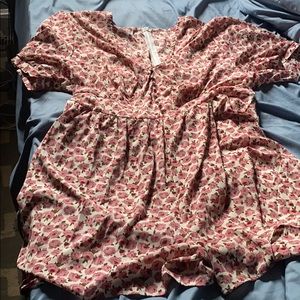 Flowered romper from shein